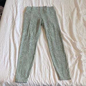 Old Navy Swirl Pattern Leggings - Light Green